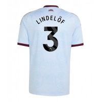 Aston Villa Victor Lindelof #3 Kolmaspaita 2026-27 Lyhythihainen